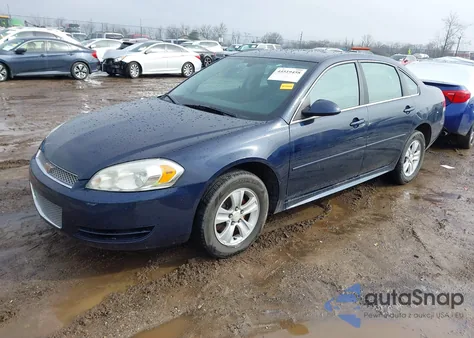 2012 Chevrolet Impala Ls from USA, damaged, VIN 2G1WA5E38C1159535